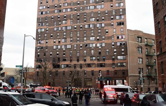 Dos dominicanos cuentan cómo sobrevivieron a incendio en edificio en el Bronx