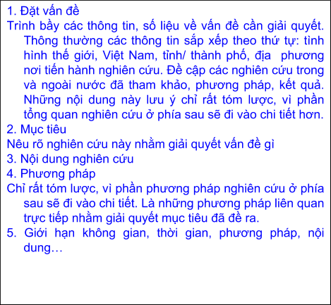 Hướng dẫn trình bày báo cáo khóa luận/ đồ án tốt nghiệp sinh viên khoa địa lý