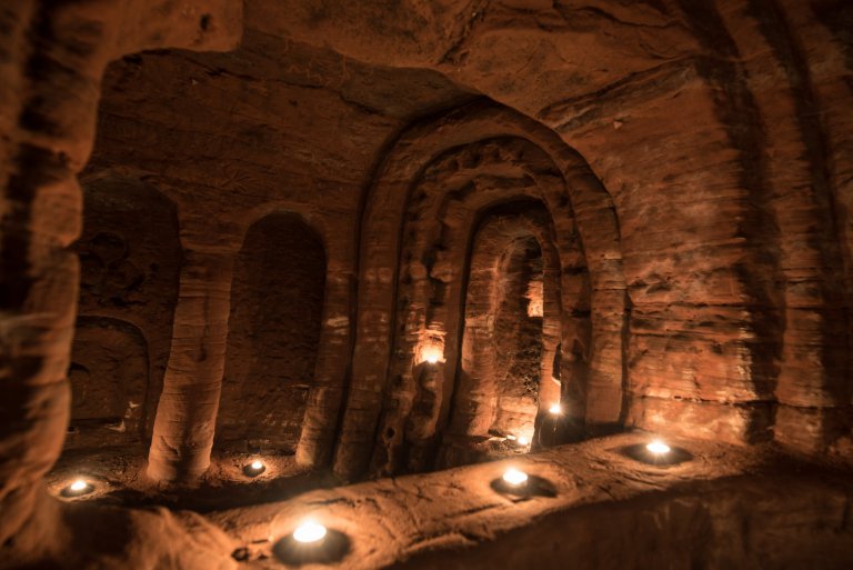 It Looks Like An Ordinary Rabbit Hole, But It Leads To 700-Year-Old Secret Knights Templar Cave Network