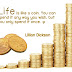 inspirational quotes : Life And Coin