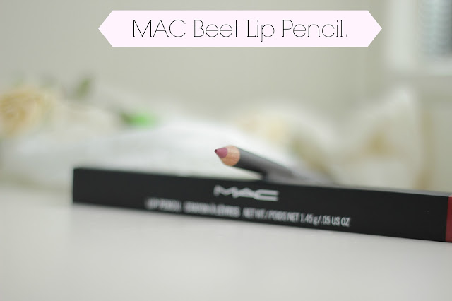 MAC Beet lip pencil review swatches