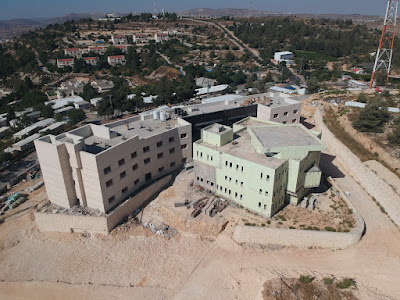 Site of the new Bet El IDF Prep Academy campus