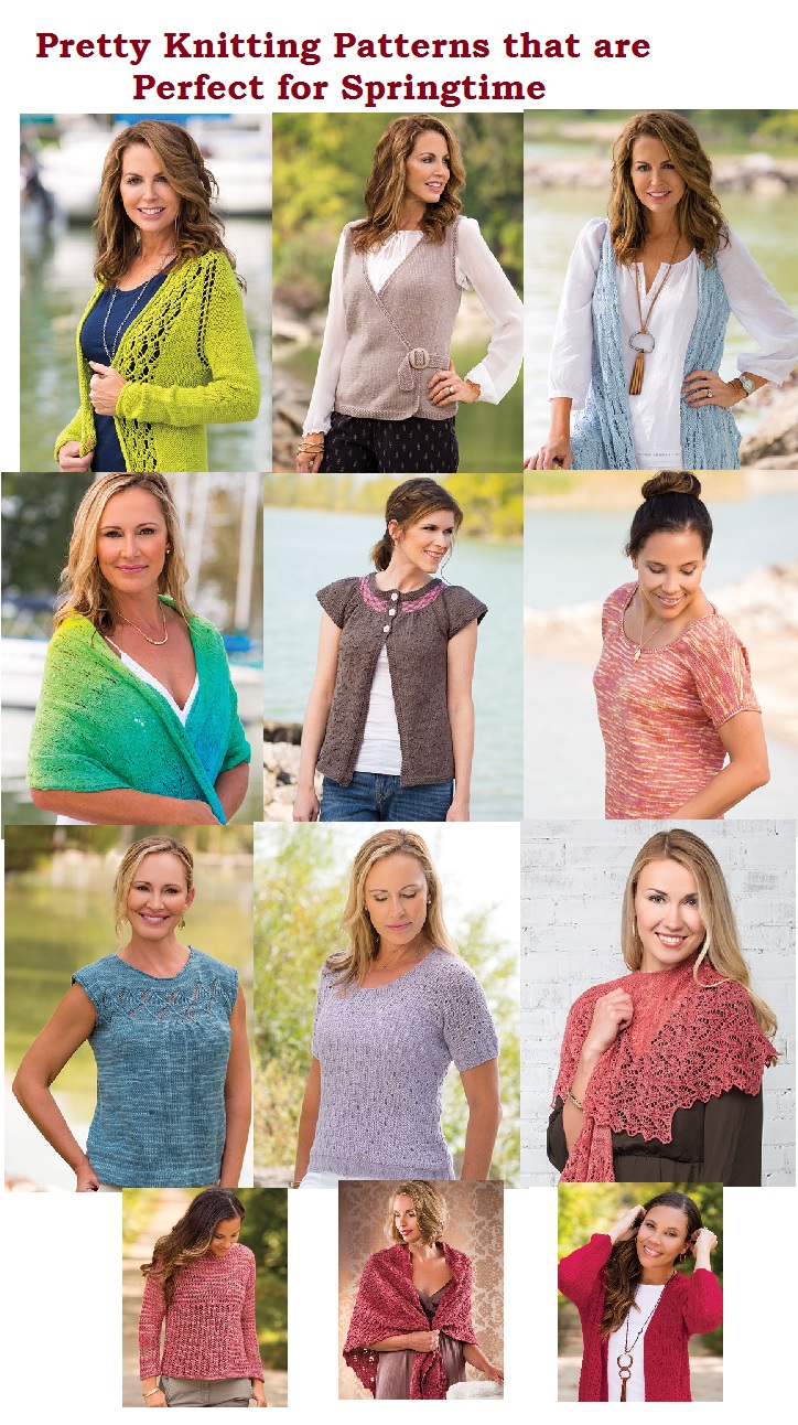  Pretty Knitting Patterns to Knit for Spring