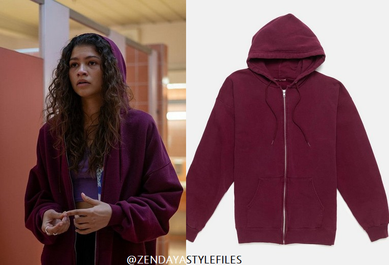 Zendaya: Ivy Park Hoodie, Windbreaker