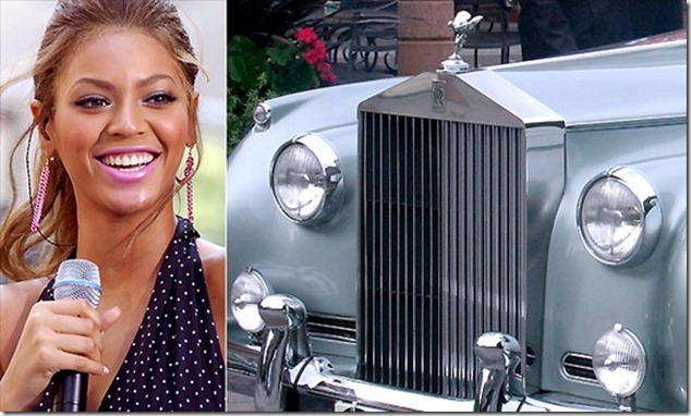 Beyoncé and the Rolls-Royce Silver Cloud