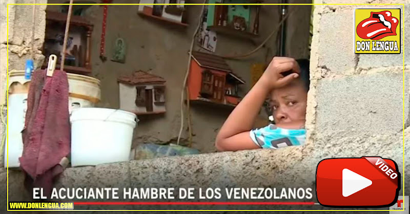 El mundo entero reporta el hambre que pasa Venezuela en sus noticieros