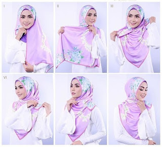 Tutorial Hijab Segi Empat