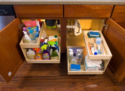 Organizing Under The Bathroom Design Sink