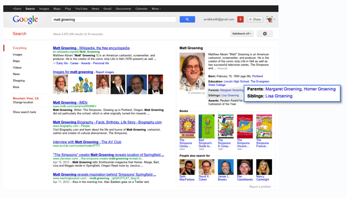 Introducing the Knowledge Graph things not strings  Official 