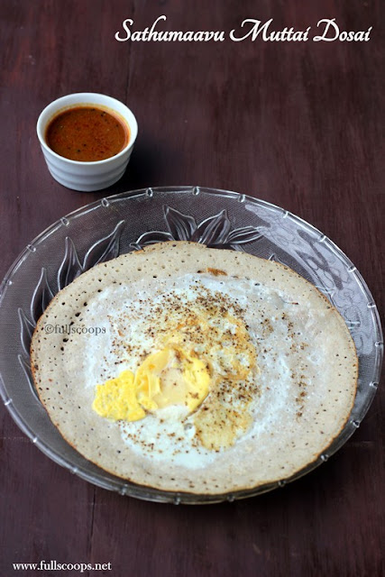 Sathumaavu Muttai Dosai