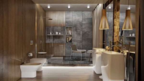 5 Luxury Bathrooms In High Detail