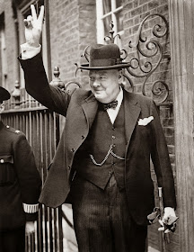 Democracy man: Winston Churchill.