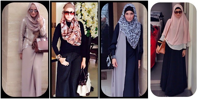 Model Fashion Hijab Syar i Artis Ineke Koesherawati 