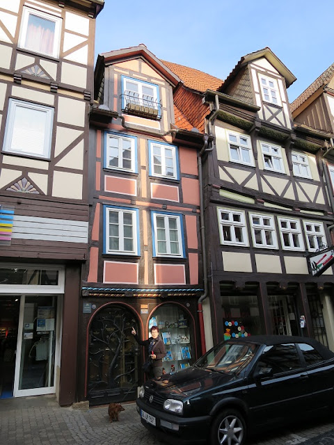 Fachwerkhäuser in der historischen Altstadt von Hann.Münden