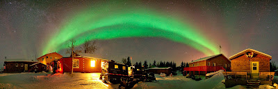 Aurora boreal en Alaska - Green Belt Northern Lights