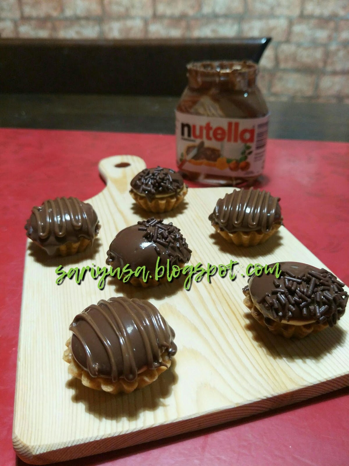 MAGNUM CHEESE TART WITH NUTELLA FILLING