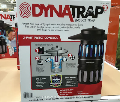 Costco 795230 - DynaTrap Insect Trap - great for when there are a lot of bugs and insects