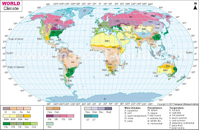 World Climate  on Map Of The Week  Map Of The Week   World Climate Zones