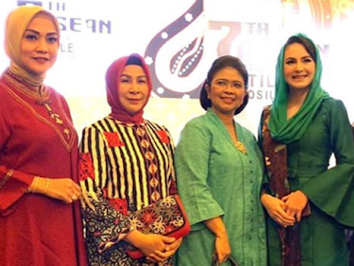 Widya Murad Ismail dan Joice Fatlolon Promosi Tais Pet di Simposium ASEAN 2019