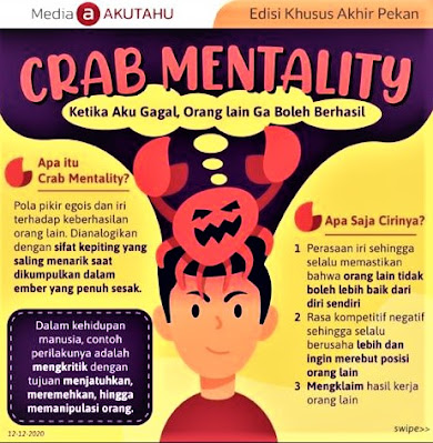 Crab Mentality “Part 2” – Penyebab Terjadi & Apa Saja Cirinya? - https://maheswariandini.blogspot.com/