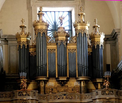 the catania duomo pipe organ from italy