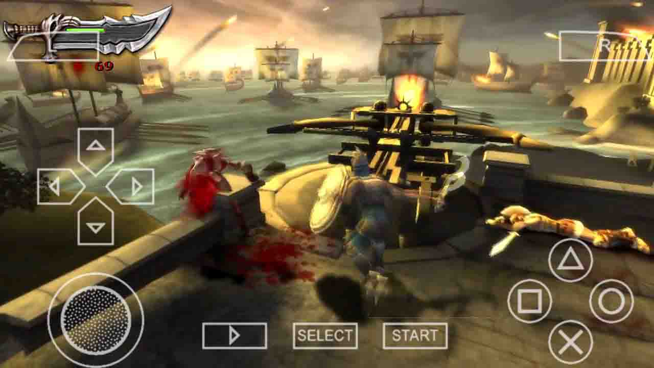 God of War Chains of Olympus 60 Fps Cheats file For PPSSPP