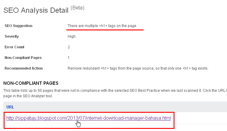 cara memperbaiki kesalahan seo blog pada bing