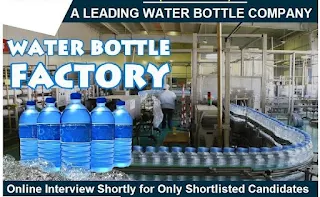 Salesman, Helper, Maintenance Technician and Sales Supervisor Recruitment in Bottled Drinking Water Company Dubai, UAE