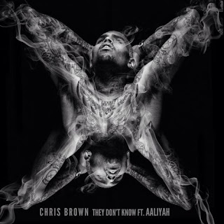 Chris Brown Don't Think They Know ft. Aaliyah Lyrics Cover