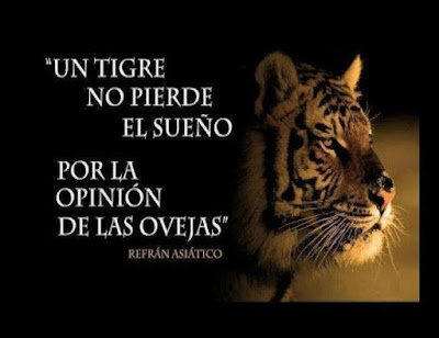 Mensaje de Motivacion Refran Asiatico el Tigre