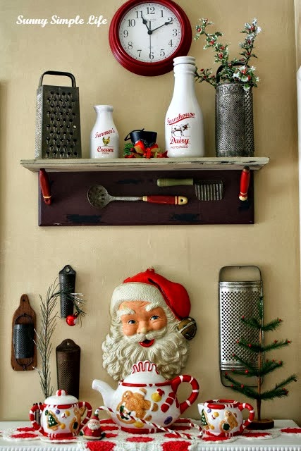 vintage Christmas, vintage Santa