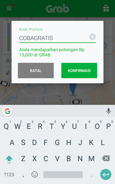 Panduan Naik GrabCar Gratis