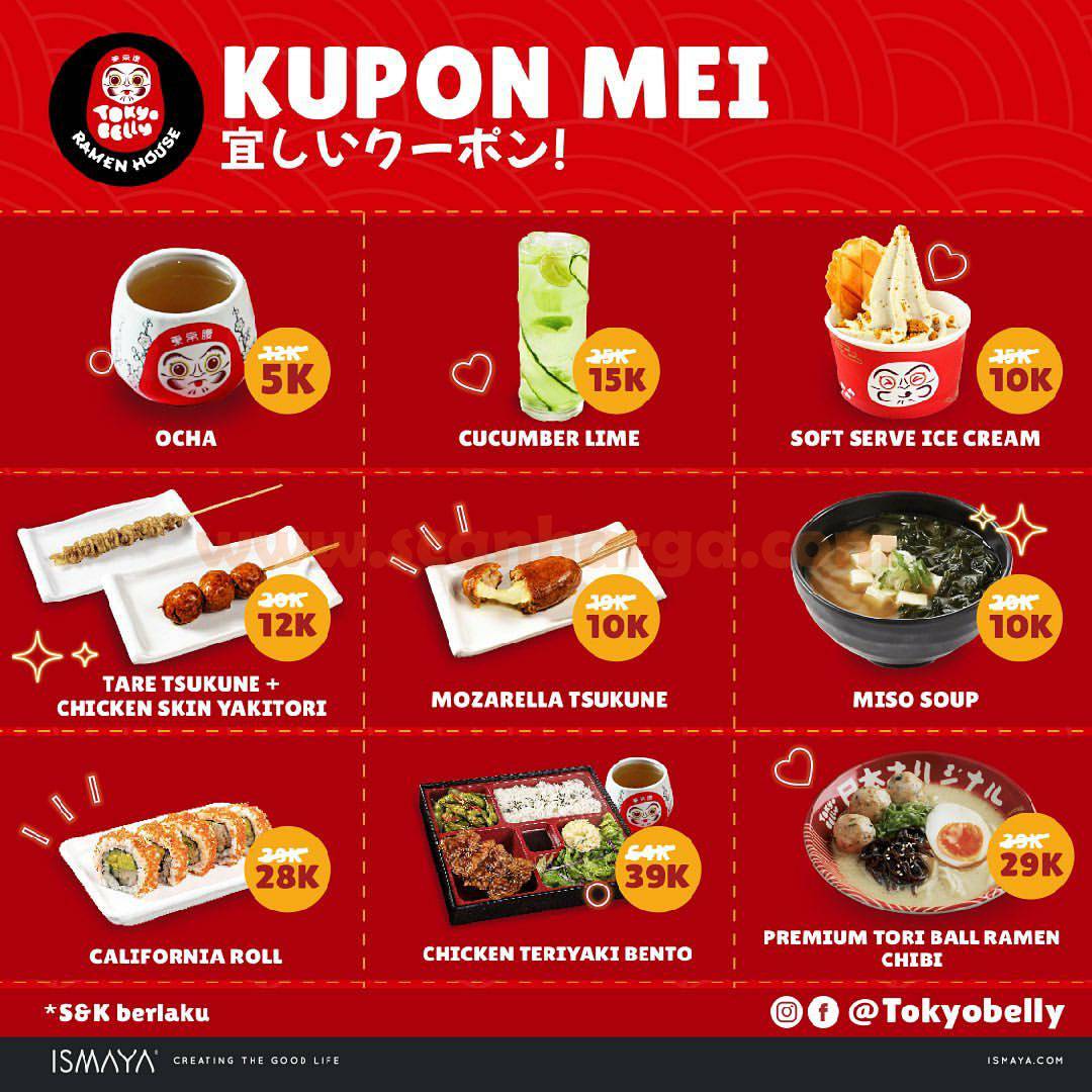 Promo TOKYO BELLY KUPON MEI 2023