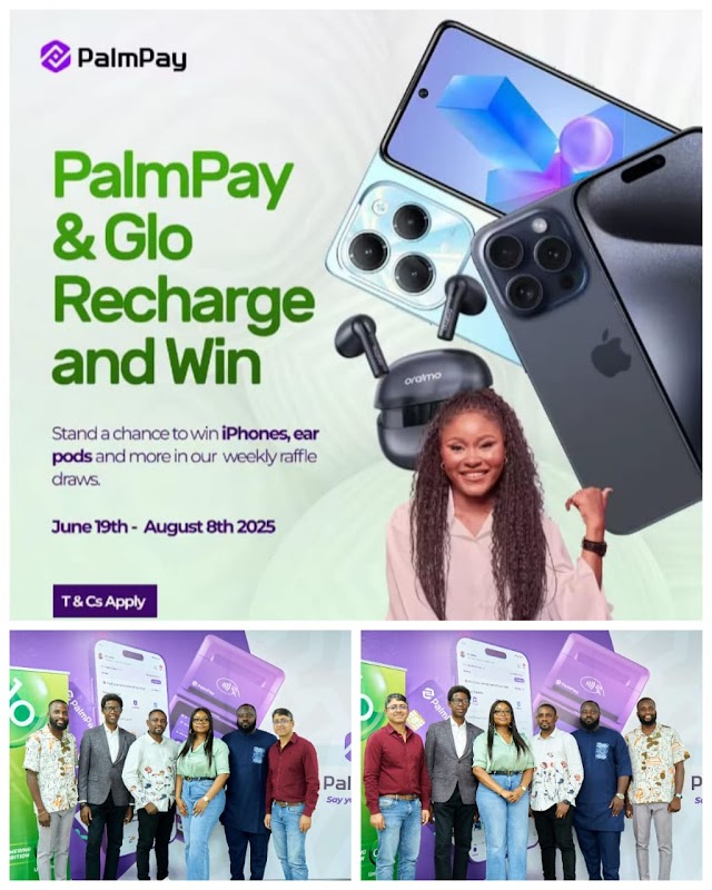 Glo Subscribers Win Big in Palmpay Recharge and Win Bonanza   