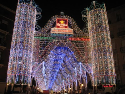 iluminacion calle sueca de Valencia