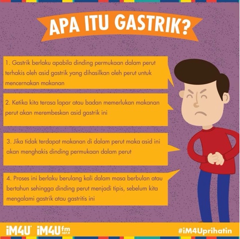 NicelyGarden: Gastrik: Apa itu, punca, gejala dan cara 