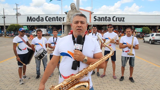 Moda Center em clima de Carnaval