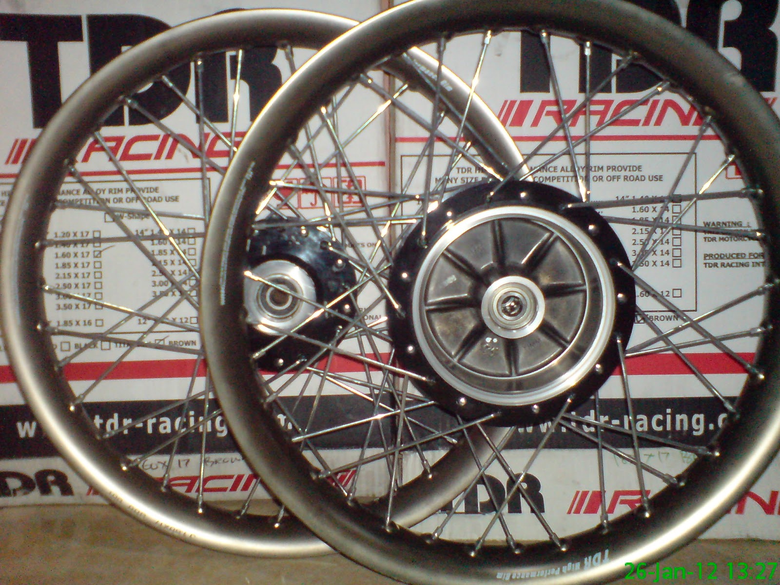 Velg TDR Brown untuk Jupiter atau Vega  Velg Motor Murah