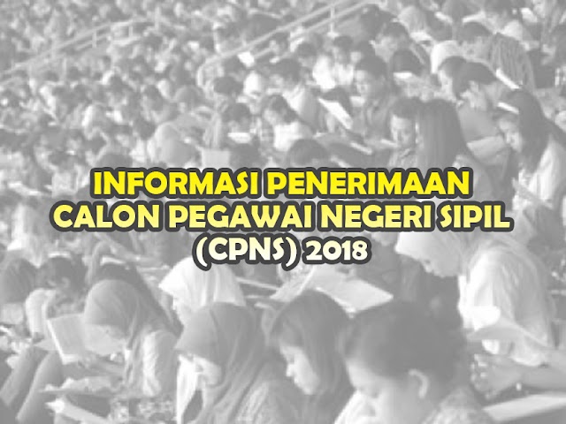 Informasi Seputar Penerimaan CPNS 2018