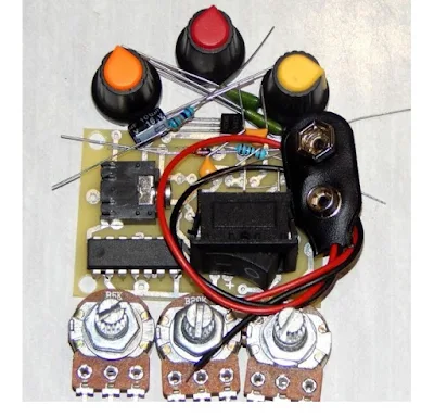 Simple metal detector