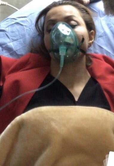 سوزان نجم الدين في المشفى