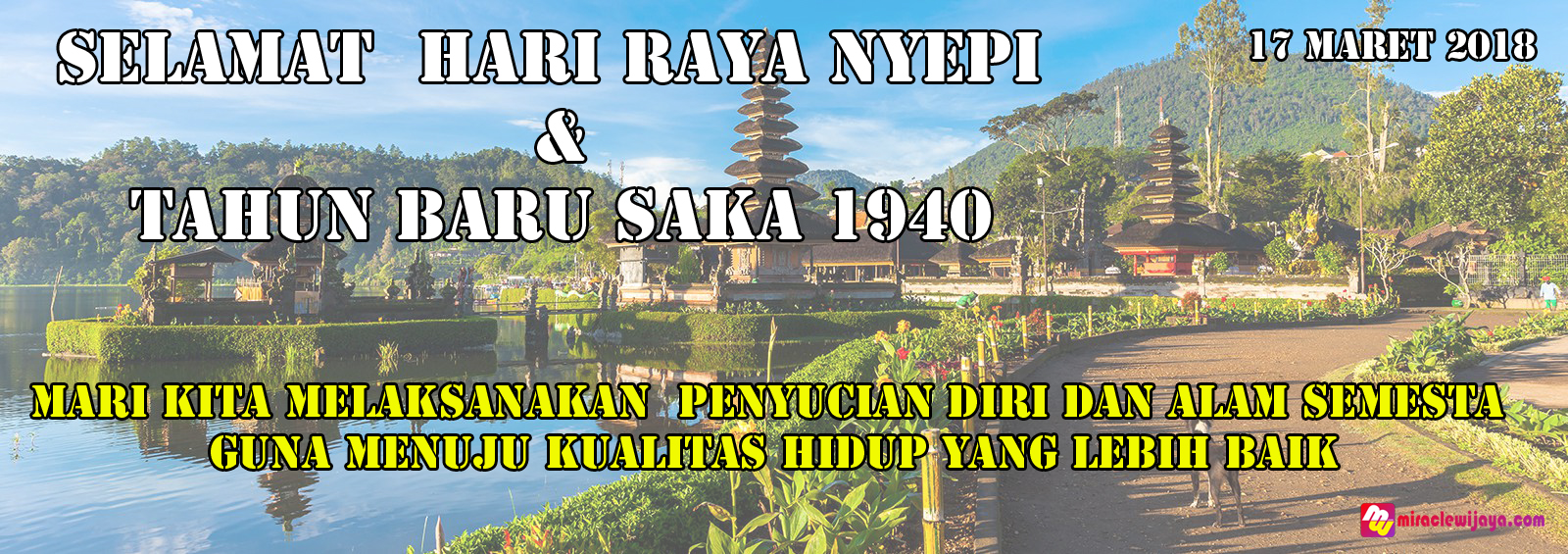 Kumpulan Ucapan Selamat Hari Raya Nyepi Terbaru 2019 