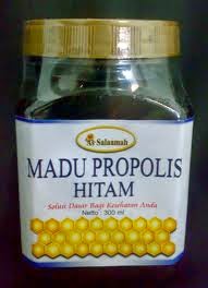 Jual Madu Propolis Hitam Assalamah 300 Gram