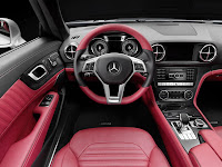 Mercedes SLK 2012 intérieur 