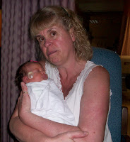My Mom and Lexi while in the NICU