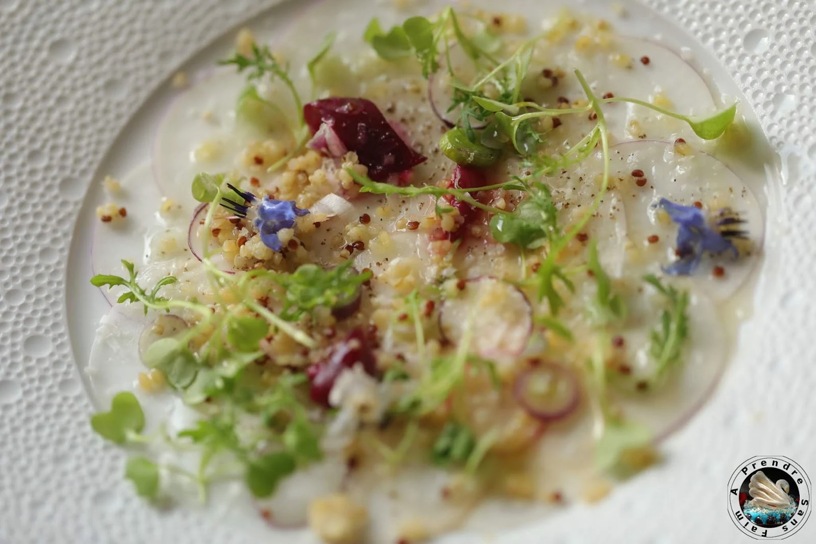 Alain Passard relève le défi d'un déjeuner aux quinoas 