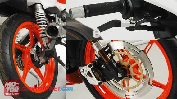 Modifikasi Yamaha New Jupiter Z1  Barsaxx Speed Concept