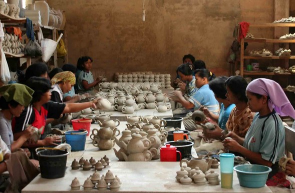 Inspirasi Terkini Tempat Pengerajin Kasongan Tembaga Di Jogja, Piring Keramik