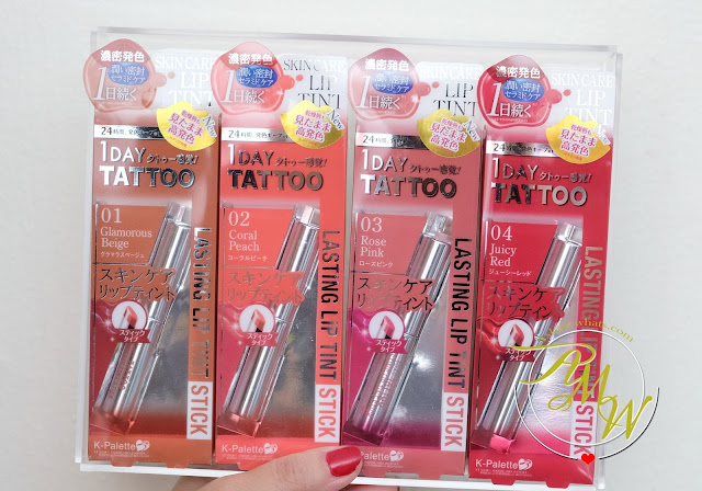 a photo of K-Palette 1Day Tattoo Lasting Lip Tint Stick Review
