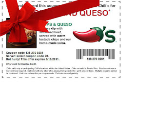 Free Printable Chili's Coupons